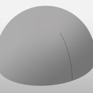 Full Dark Cover for 3.6m Dome (Grey)