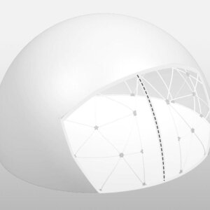 White Cover for 3.6m Dome